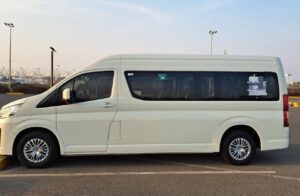 VIP Umrah Taxi 16 hiace-bus-on-stand-for-booking-VIP-umrah-taxi-service