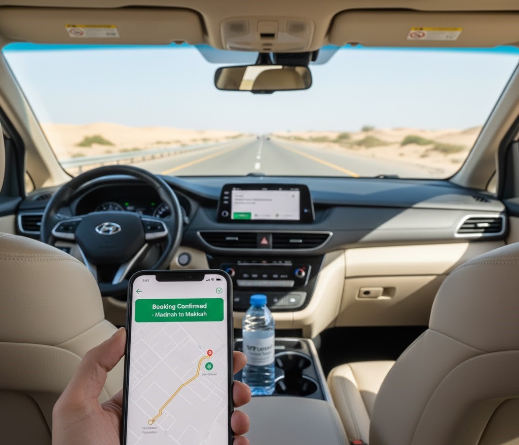 madinah to jeddah cab route