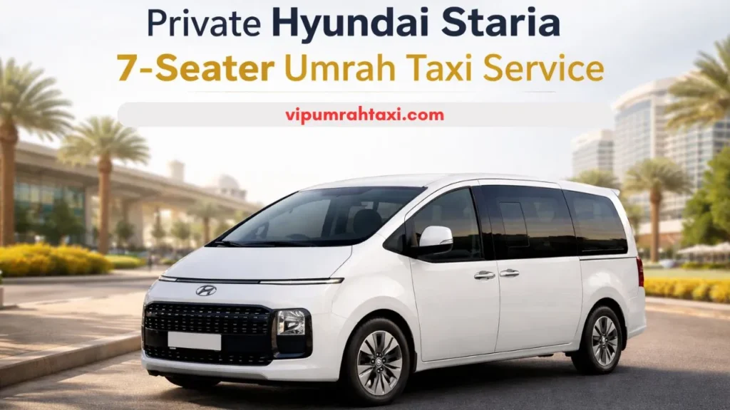 Hyundai Staria Van Packages to Travel Across Makkah, Madinah, Jeddah & Taif 2 hyundai staria umrah packages featured