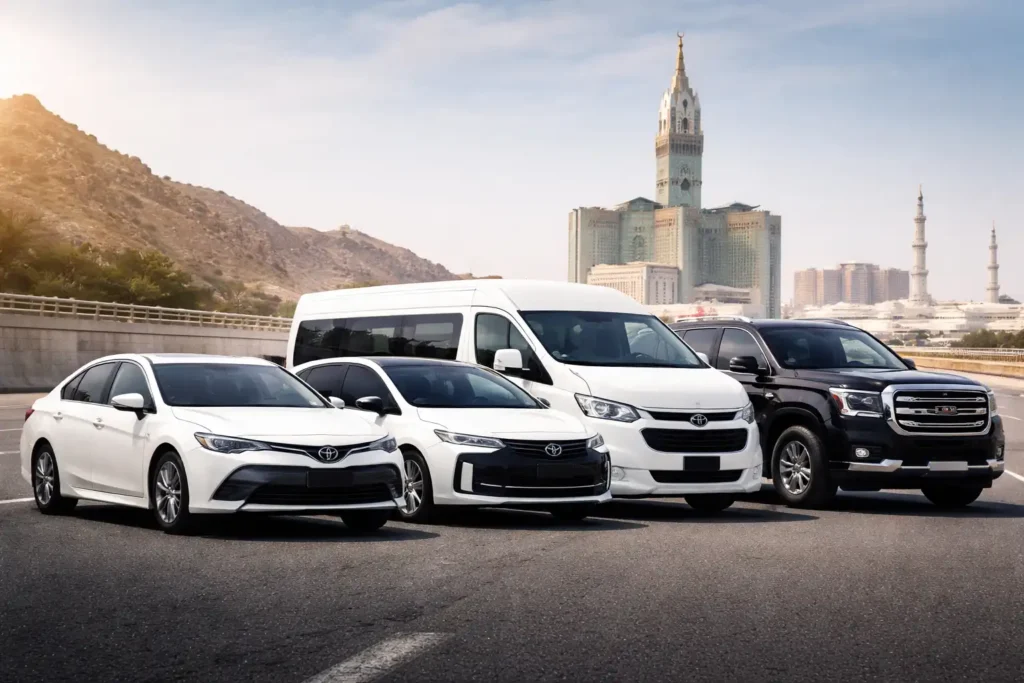 madinah to makkah taxi fleet